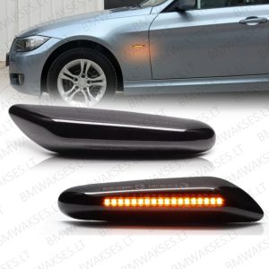 BMW E serijos tamsinti dinaminiai bėgantys posukiai