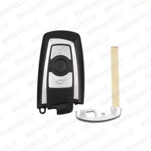 BMW F Serijos raktas, korpusas sidabrinis