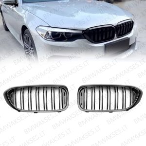 BMW G30/G31 Pre-LCI Dvigubos blizgios grotelės