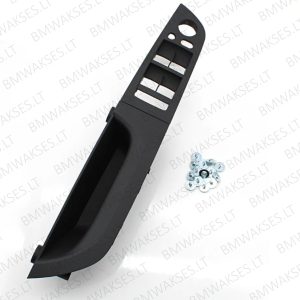 BMW E90/E91 Salono vairuotojo durų rankena (su užlenkimu) 37.5cm