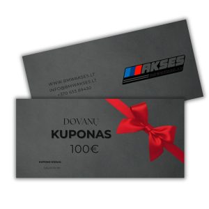 Elektroninis dovanų kuponas - 100€