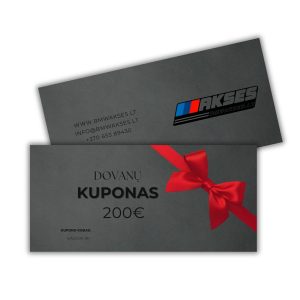 Fizinis Dovanų Kuponas – 200€