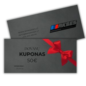 Fizinis Dovanų Kuponas - 50€