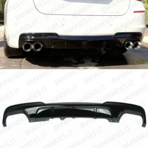 BMW F10/F11 M-Sport galinio bamperio difuzorius 2×2