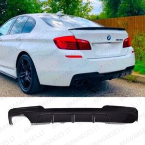 BMW F10/F11 M-Sport galinio bamperio difuzorius 2x0